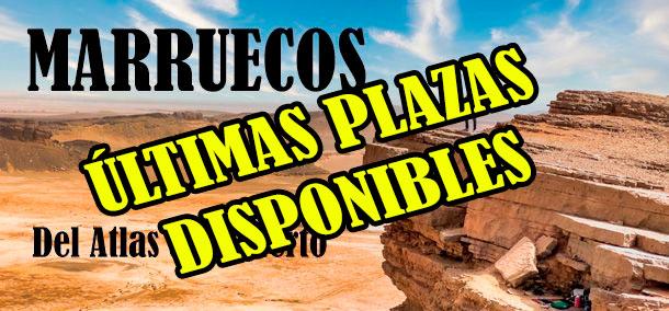 MARRUECOS, Del Atlas al Desierto del 30 de octubre al 7 de noviembre de 2023